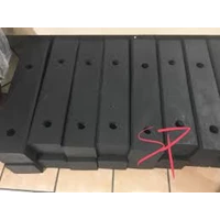 karet loading dock bumper di solo 